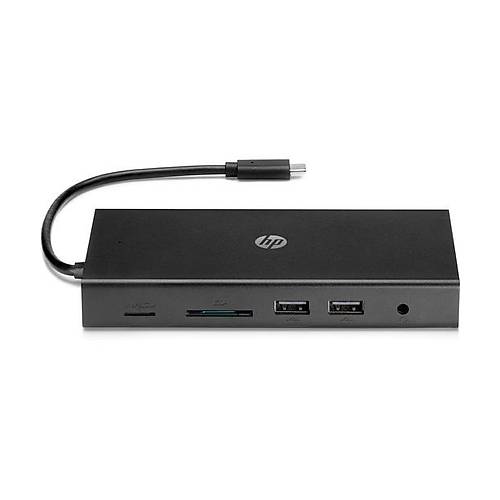 Hp 1C1Y5AA USB Type C to USB RJ45 SD Kart Multi Port Hub
