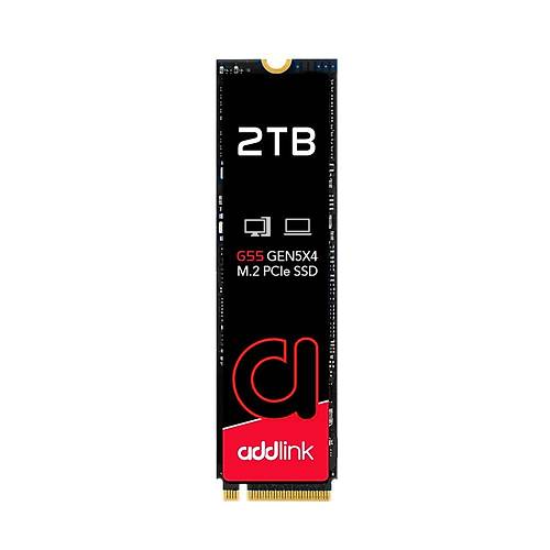 Addlink AD2TBG55M2P 2 TB 10300-9000Mb/s PCIe NVMe M2 Gen5 22x80 SSD Harddisk