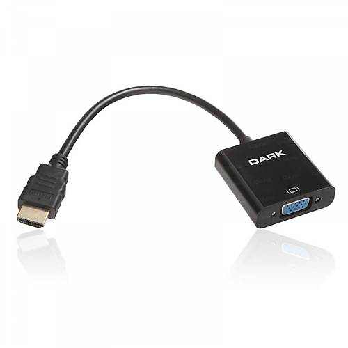 Dark DK-HD-AHDMIXVGA4 HDMI to VGA Erkek-Dii Dijital Analog Dntrc Adaptr