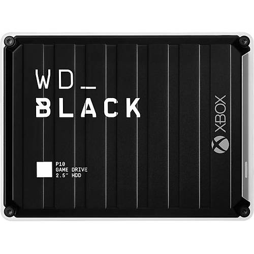 Western Digital WDBA5G0050BBK-WESN 5 TB Black P10 Game Drive For Xbox 2.5 inch 2.5 inch Harici Harddisk