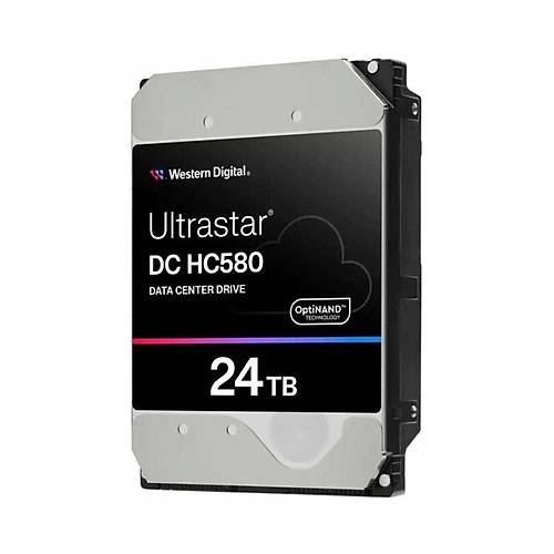 Western Digital WUH722424ALE6L4 24 TB 7200Rpm 512MB UltraStar SATA3 3.5 inch 7/24 NAS Harddisk