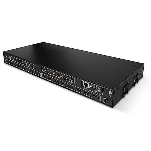 Lindy LIN-38334 8 Port Giri 8 Port kl HDMI 4K 60Hz HDMI Matrix Grnt oklayc