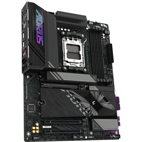 Gigabyte X870E AORUS ELITE WIFI7 Sc-AM5 DDR5 8200MHz 2xM2 WiFi7 2.5Gbit LAN E-ATX AMD Anakart