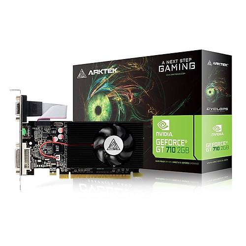 Arktek AKN710D3S2GL1 2 GB DDR3 GeForce GT710 64Bit NVIDIA Ekran Kart�