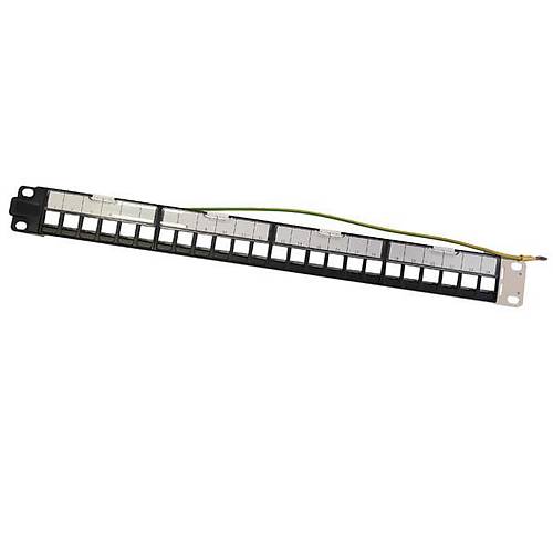 Beek BN-PP-M24S-LB 24 Port 1U Z�rhl� Bo� Patch Panel