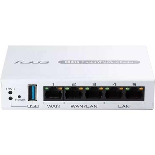 Asus EXPERTWF EBG15 5 Port Gigabit PoE+ VPN Wired Router