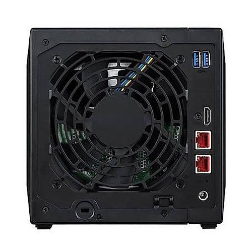 Asustor AS5304T Celeron J4105 4GB DDR4 4x3.5 inch HDD Yuval 2x2.5GbE NAS Depola Aygt
