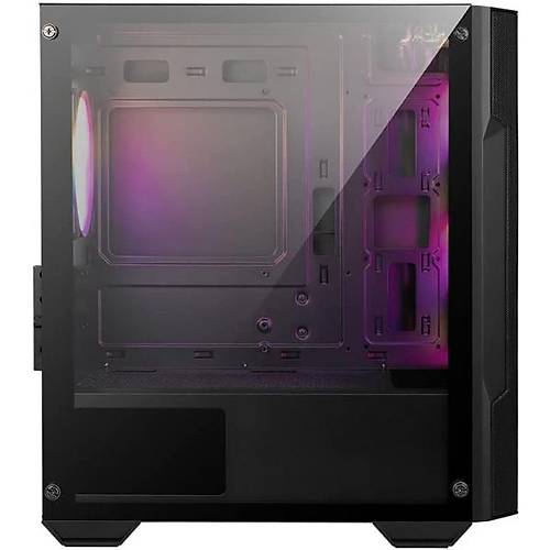 Msi MAG FORGE M100A D60 600W 80 Plus 4x12cm Auto RGB Fanl mATX Bilgisayar Kasas