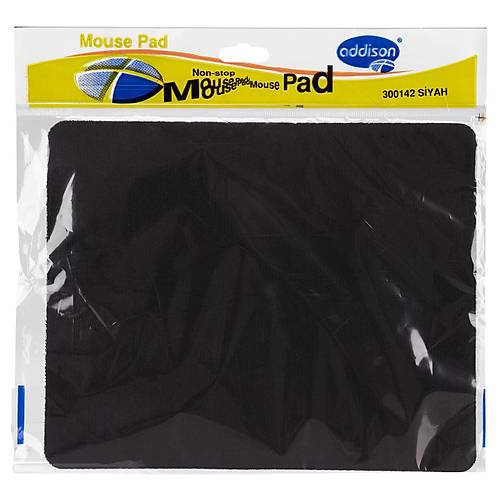 Addison 300142 177x217mmx2mm Polimer Siyah Mouse Pad