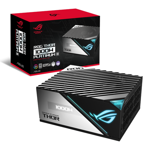 Asus ROG-THOR-1000P2 PLATINUM 1000W Platinum 13.5 Cm Fanl� Mod�ler Japon Kapasit�rler AURA SYNC G�� Kayna��