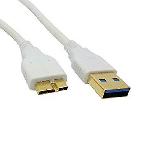Digitus AK-300116-018-RO 1.8 Mt USB 3.0 to USB micro B Erkek-Erkek Beyaz USB Kablo