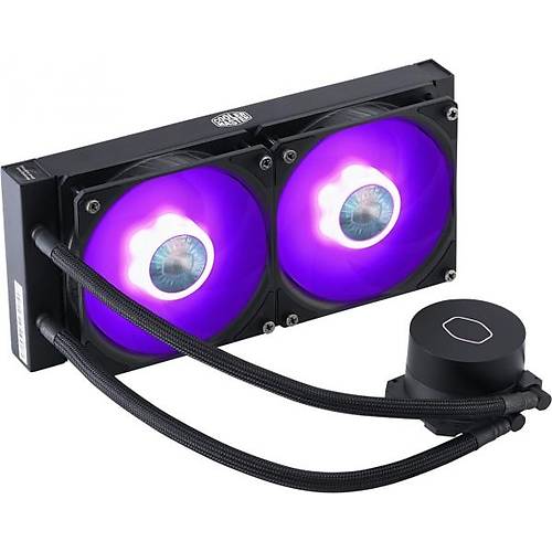 Cooler Master MLW-D24M-A18PC-R2 ML240L V2 2x12cm RGB Fanl AMD-INTEl AM5-1700 Sv Soutma