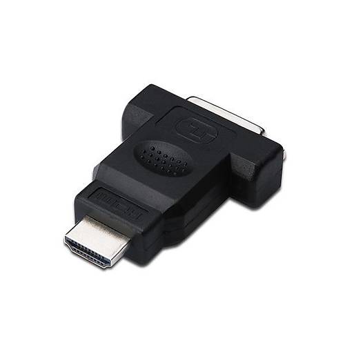 Digitus AK-330505-000-S HDMI to DVI- 24+5 Erkek-Dii Siyah Dntrc Adaptr