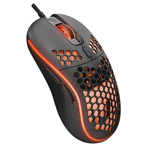 Hytech HY-X6 USB 3600Dpi 7 Tulu Aydnlatmal Kablolu Oyuncu Mouse