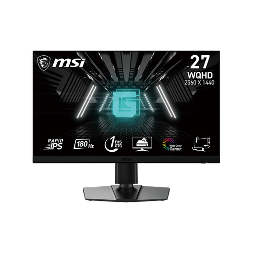 Msi G272QPF E2 27 inch 2560x1440 1ms 180Hz HDMI DP Rapid IPS Adaptive-Sync Pivot Oyuncu Monitr