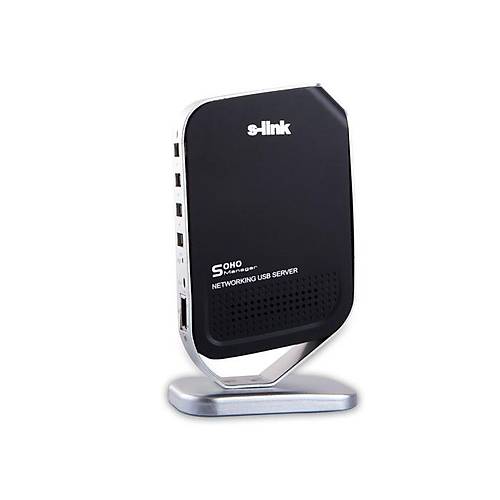 S-Link SL-UN100 4 Port Usb RJ45 100Mbps Wireless Usb Server