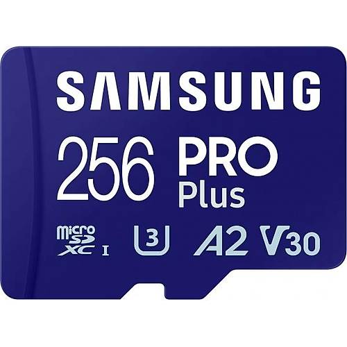 Samsung MB-MD256SA/APC 256 GB ProPlus 180-130Mb/s SDXC A2 V30 U3 microSD Hafza Kart