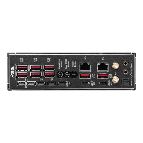 Msi MEG X870E GODLIKE Sc-AM5 DDR5 9000Mhz 7xM.2 20Gbit LAN Wi-fi7 RGB ATX AMD Anakart