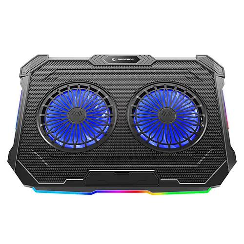 Rampage SIRIUS S46 10-15.6 inch 2 Mavi led Fanl 2 USB Port 6 Kademeli Notebook Soutucusu