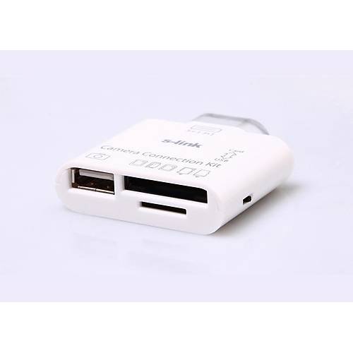 S-Link IP-504 Ipad 5 in 1 ( SD(HC)/MS DUO/M2 /T-Flash) Kart Okuyucu
