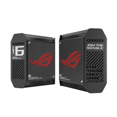 Asus GT6 W-2-PK ROG Rapture GT6 1 Port 2.5 3 port Gigabit AX10000 Wifi6 2 li Paket Router Access Point