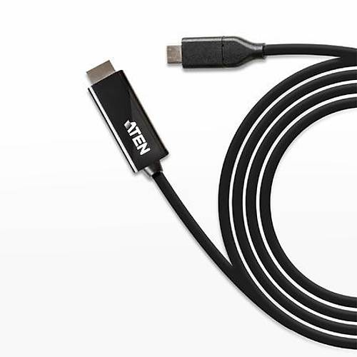 Aten UC3238 2.7 Mt USB Type C to HDMI 4K HDMI D�n��t�r�c� G�r�nt� Kablosu