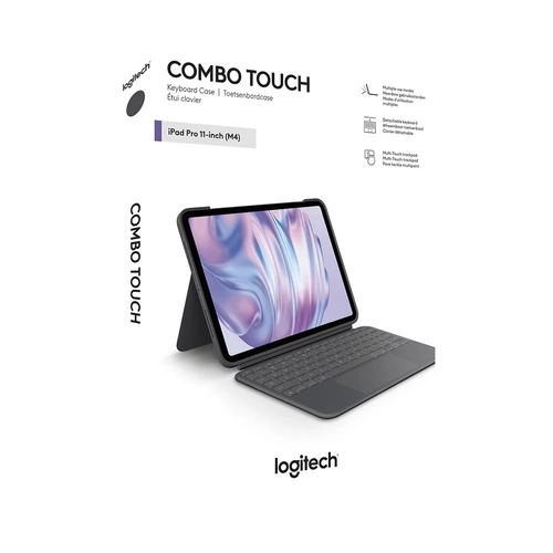 Logitech 920-013125 Combo Touch 11 inch pad Pro M4 Trke Layout