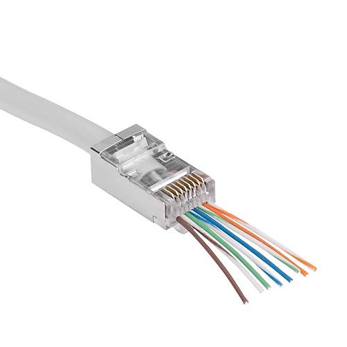 S-Link SL-COB24P CAT6 UTP Yeni Nesil Rj45 Metal 100 l� Rj45 Konnekt�r