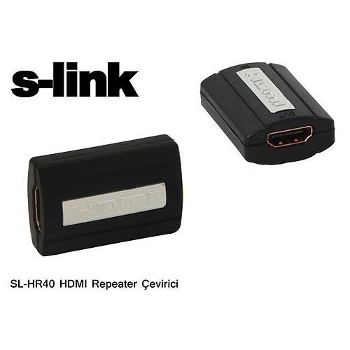 S-Link SL-HR40 40 Mt HDMI to HDMI Dii-Dii HDMI Mesafe Uzatcs