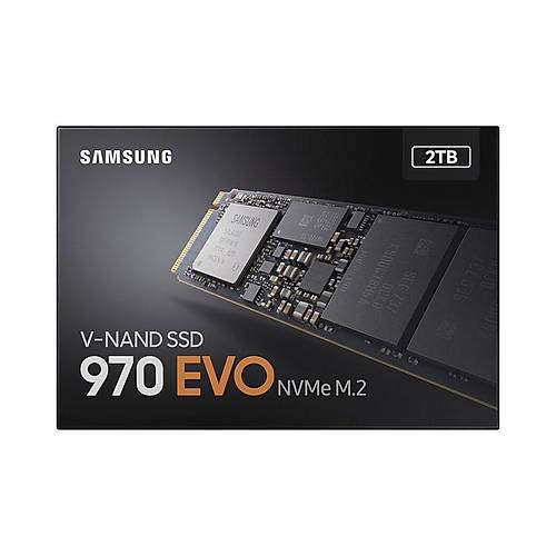 Samsung MZ-V7S2T0BW 970 EVO Plus 2 TB 22X80mm PCIe M2 SSD Harddisk