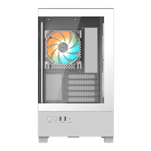 Gigabyte GB-C201PI PSU YOK 3x12cm ARGB Fanl� Beyaz Mid Tower ATX Kasa