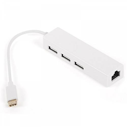 Dark DK-AC-U31X23L USB 3.1 Type-C to 3 Port USB 2.0 1 Port 10/100Mbps Ethernet USB 2.0 oklayc