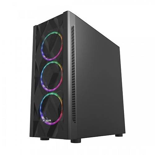 Fsp CMT595AL 650W 80 Plus Bronze 4x12cm RGB E-ATX Mid Tower ATX Kasa