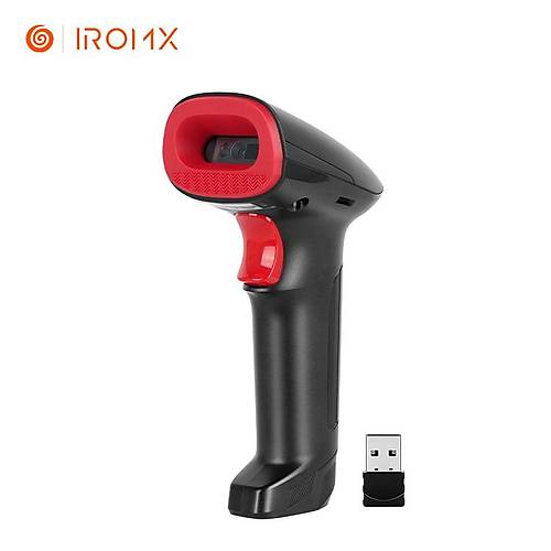 Iromx WL0212DB 1D 2D El Tipi Kablosuz Karekod Barkod Okuyucu