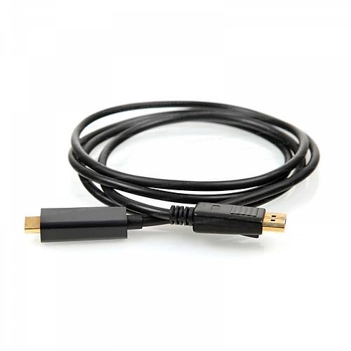 Dark DK-CB-DPXHDMIL180 1.8 Mt DISPLAY PORT to HDMI Erkek-Erkek 4K 2160P Altın Uçlu Dönüştürücü Kablolu