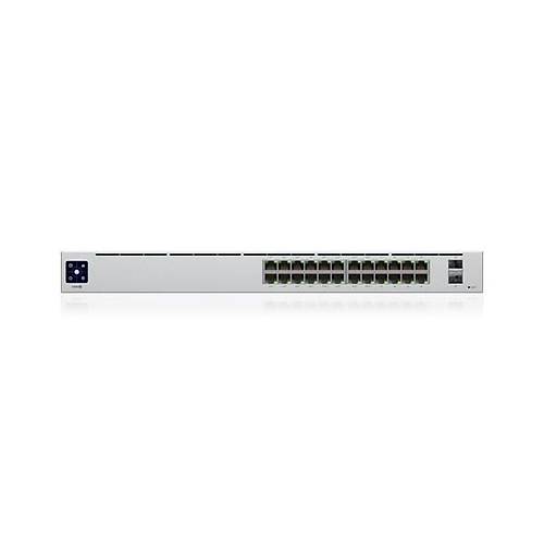 Ubiquiti USW-24-POE 24 Port Gigabit PoE 2 Port SSFP 95W Gen2 L3 Ynetilebir PoE Switch