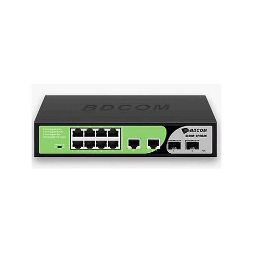 Bdcom S1500-8P2G2S 8 Port gigabit 2 Port Uplink 2 Port SFP 90W Poe Switch