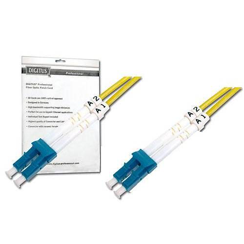 Digitus DK-2933-10 10 Mt LC-LC 09/125 Singlemode Duplex Fiber Patch Kablo