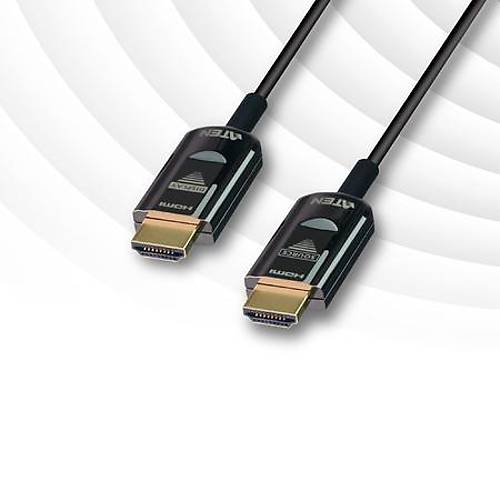 Aten VE781010 10 Mt HDMI to HDMI Erkek-Erkek True 4K Active Optical HDMI Kablo