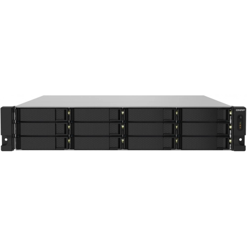 Qnap TS-1232PXU-RP Cortex 457 4GB DDR4 12x3.5 inch HDD 2xLAN 2XSFP A� Depolama NAS