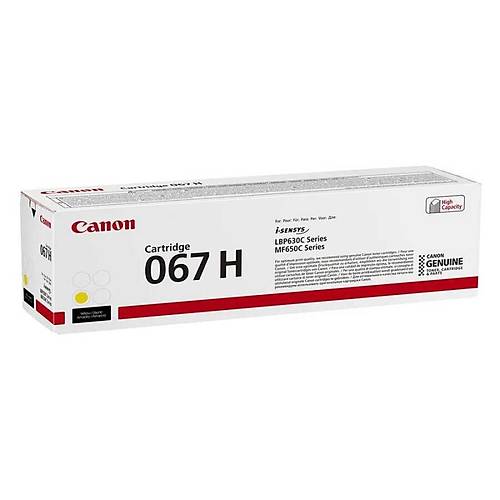 Canon 5103C002 CRG-067H Y 2.2350 Sayfalk Sar Orijinal Lazer Toner