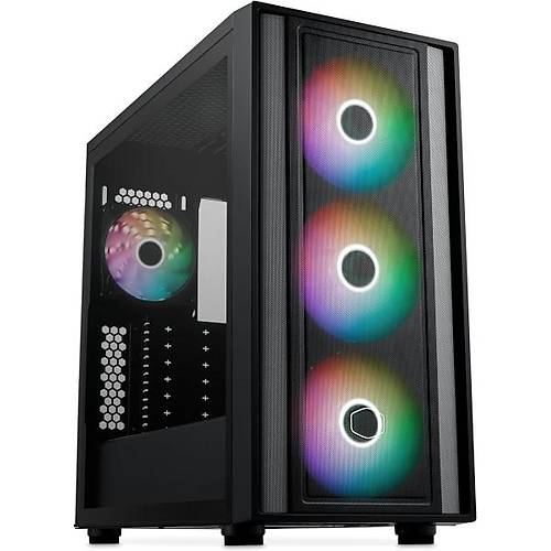 Cooler Master 2-MB600-KGNN-S00 PSU YOK 3x14cm RGB E-ATX Siyah Oyuncu Kasas�