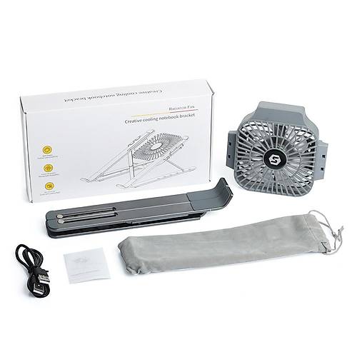 Tx TXACNBPS03 11-15,6 inch 6X Ykselik Ayarl Alminyum Katlanabilir Notebook Soutucu