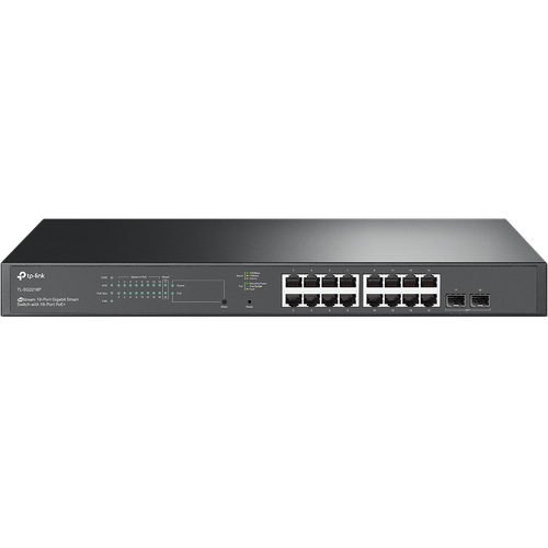 Tp-Link TL-SG2218P JetStream 16 Port Gigabit PoE+ 2 Port SFP PoE Switch