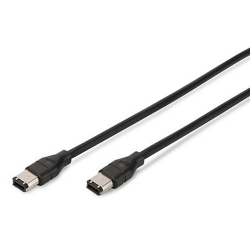 Digitus AK-420101-030-S 3 Mt 6 Pin AWG28 Erkek-Erkek Firewire 400 Kablo