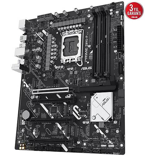 Asus PRIME Z890-P Sc-1851 Z890 DDR5 7600Mhz 4xM2 2.5Gbit Lan AURA RGB ATX INTEL Anakart