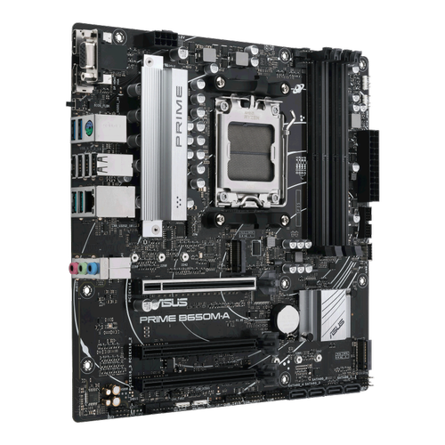 Asus PRIME B650M-A SC-AM5 B650 DDR5 6400Mhz 2xM2 2.5Gbit AURA RGB mATX AMD Anakart