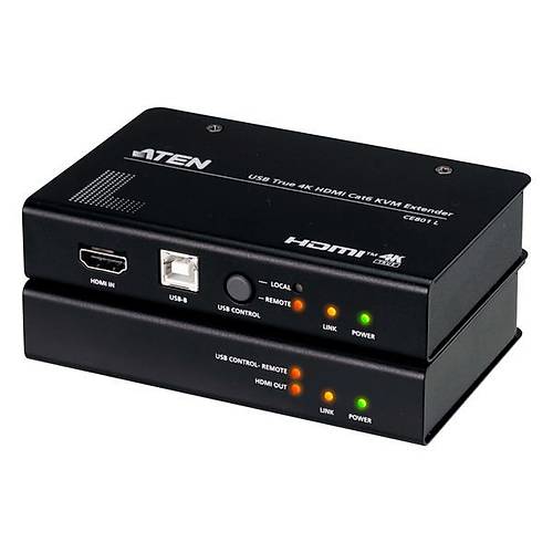 Aten CE801 70 Mh HDMI 4K US True CAT6 KVM HDMI Mesafe Uzat�c�