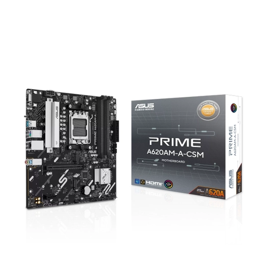 Asus PRIME A620AM-A-CSM Sc-AM5 DDR5 7600Mhz 2xM2 1Gb LAN mATX AMD Anakart