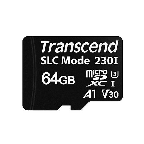 Transcend TS64GUSD230I 64 GB Industrial Temp SDXC microSD Haf�za Kart�